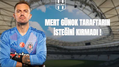 Mert Günok Taraftarın İsteğini Kırmadı!