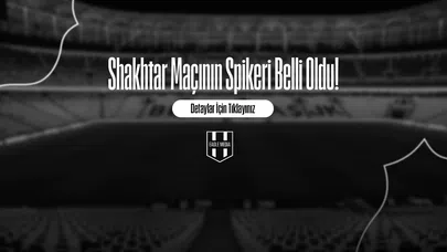 Shaktar Maçının Spikeri Belli Oldu!