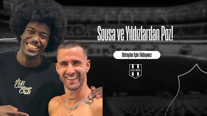 Sousa ve Yıldızlardan Poz