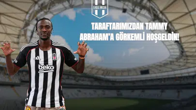 Taraftarımızdan Tammy Abraham'a Görkemli Hoş Geldin!