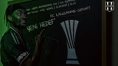 Beşiktaş'ımız Tur İçin Sahada!