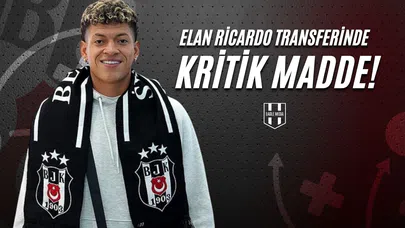 Elan Ricardo Transferinde Kritik Madde!