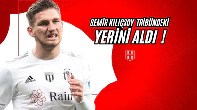 Semih Kılıçsoy Tribündeki Yerini Aldı!