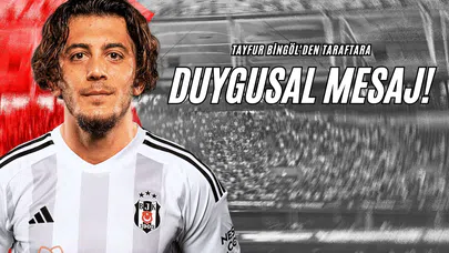Tayfur Bingöl'den Taraftara Duygusal Mesaj!