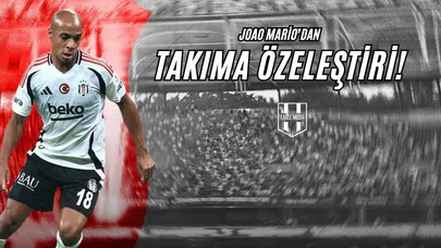 Joao Mario'dan Takıma Özeleştiri!