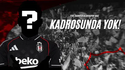 Yeni Transfer Alanyaspor Maç Kadrosunda Yok!