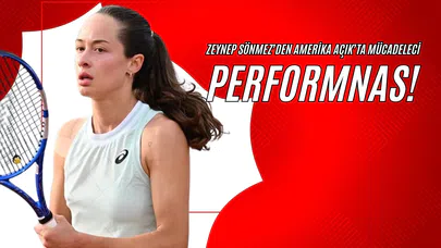 Zeynep Sönmez’den Amerika Açık’ta Mücadeleci Performans!
