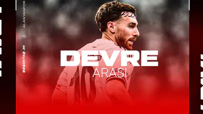 Alanyaspor – Beşiktaş İlk Yarı Sonucu!