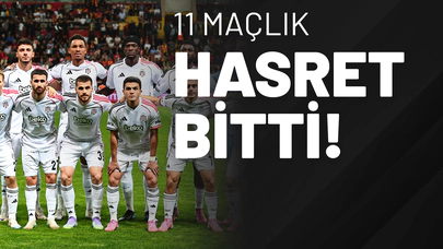 11 Maçlık Hasret Bitti