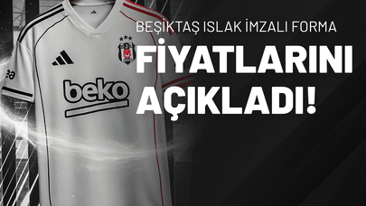 Beşiktaş Islak İmzalı Forma Fiyatlarını Açıkladı!