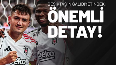 Beşiktaş’ın Galibiyetindeki Önemli Detay!