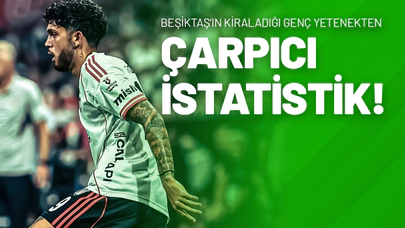 Beşiktaş’ın Kiraladığı Genç Yetenekten Çarpıcı İstatistik!