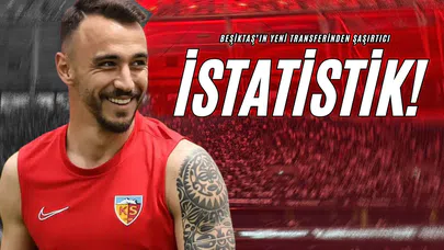 Beşiktaş’ın Yeni Transferinden Şaşırtıcı İstatistik!