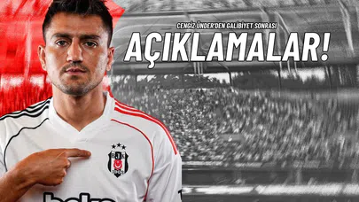 Cengiz Ünder'den Galibiyet Sonrası Açıklamalar!