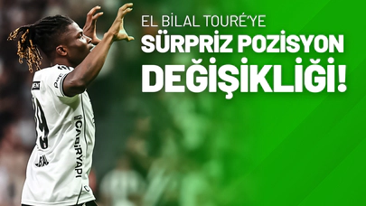 El Bilal Touré’ye Sürpriz Pozisyon Değişikliği!