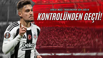 Ernest Muçi, Trabzonspor İçin Sağlık Kontrolünden Geçti!