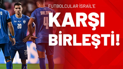 Futbolcular İsrail’e Karşı Birleşti!