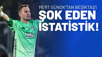 Mert Günok’tan Beşiktaş’ı Şok Eden İstatistik!