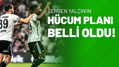 Sergen Yalçın'ın Hücum Planı Belli Oldu!