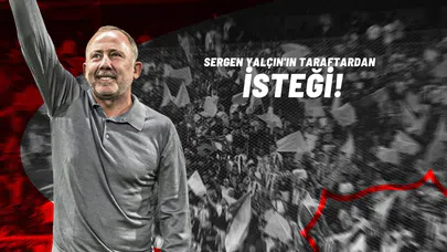 Sergen Yalçın'ın Taraftardan İsteği!
