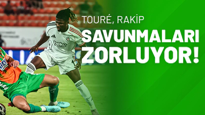 Touré, Rakip Savunmaları Zorluyor!