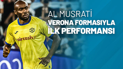 Al Musrati Verona Formasıyla İlk Performansı