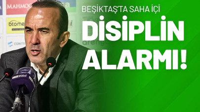 Beşiktaş’ta Saha İçi Disiplin Alarmı
