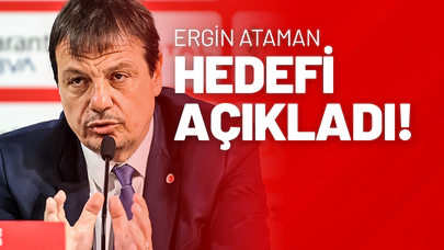 Ergin Ataman Hedefi Açıkladı!