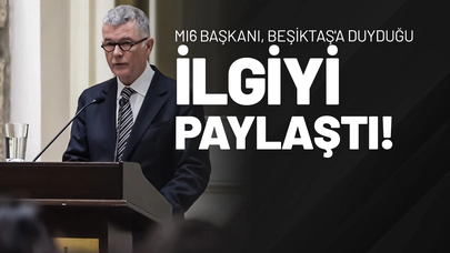 MI6 Başkanı, Beşiktaş'a Duyduğu İlgiyi Paylaştı
