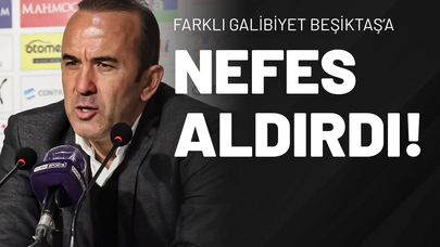 Farklı Galibiyet Beşiktaş’a Nefes Aldırdı!