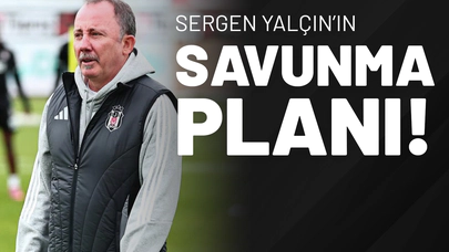 Sergen Yalçın’ın Savunma Planı!
