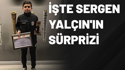 İşte Sergen Yalçın'ın Sürprizi