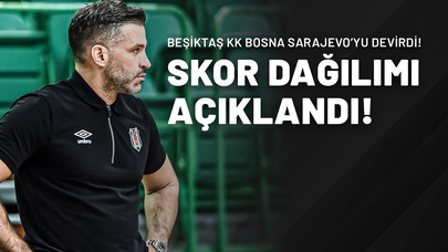 Beşiktaş KK Bosna Sarajevo’yu Devirdi! Skor Dağılımı Açıklandı!