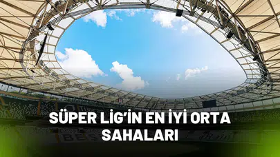 Trendyol Süper Lig’de İlk 8 Haftanın En İyi Orta Sahaları