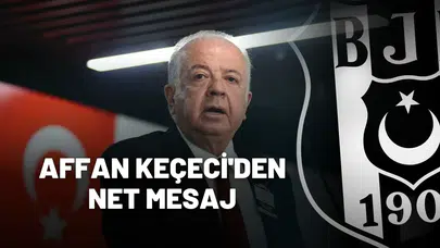 Affan Keçeci'den Net Mesaj: "Beşiktaş  Sahipsiz Değil"