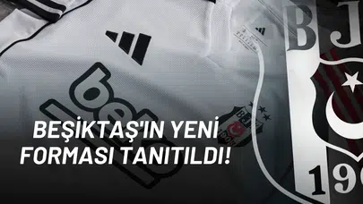 Beşiktaş'ın Yeni Forması Tanıtıldı, Gri Renk Dikkat Çekti