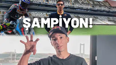 Beşiktaşlı Toprak Razgatlıoğlu Dünya Şampiyonu Oldu