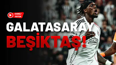 Galatasaray 0 - 1 Beşiktaş Canlı Anlatım!