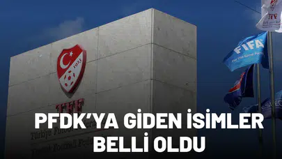 Bahis soruşturması kapsamında PFDK’ya giden isimler belli oldu