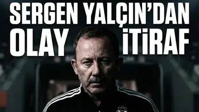 Sergen Yalçın'dan olay itiraf: "Kendi elimizle koz veriyoruz!"