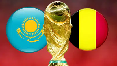 Kazakistan - Belçika maçı başladı! hangi kanalda?