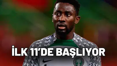 Ndidi Gabon maçına ilk 11’de başlıyor