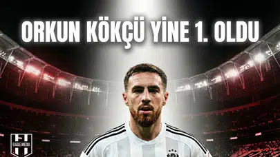 Orkun Kökçü yine 1. oldu