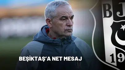 Rıza Çalımbay’dan Beşiktaş’a net mesaj
