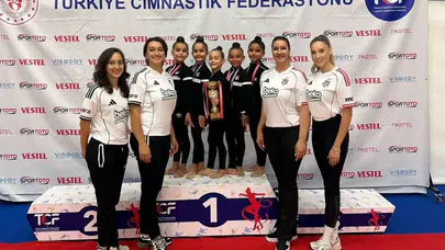 Jimnastik Takımımız Türkiye Şampiyonası’nı Üçüncülükle Tamamladı