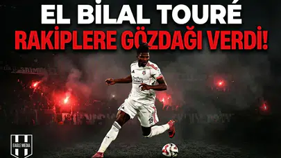 El Bilal Toure rakiplere gözdağı verdi