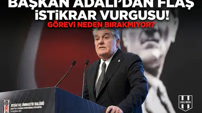 Başkan Adalı'dan flaş istikrar vurgusu! Görevi neden bırakmıyor?