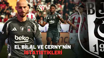 Son 2 maçta El Bilal Toure ve Cerny’nin istatistikleri