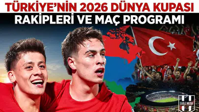 A Milli Takımın Dünya Kupası'na gitmesı halinde fikstürü!