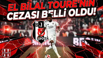 El Bilal Toure'nin cezası belli oldu!